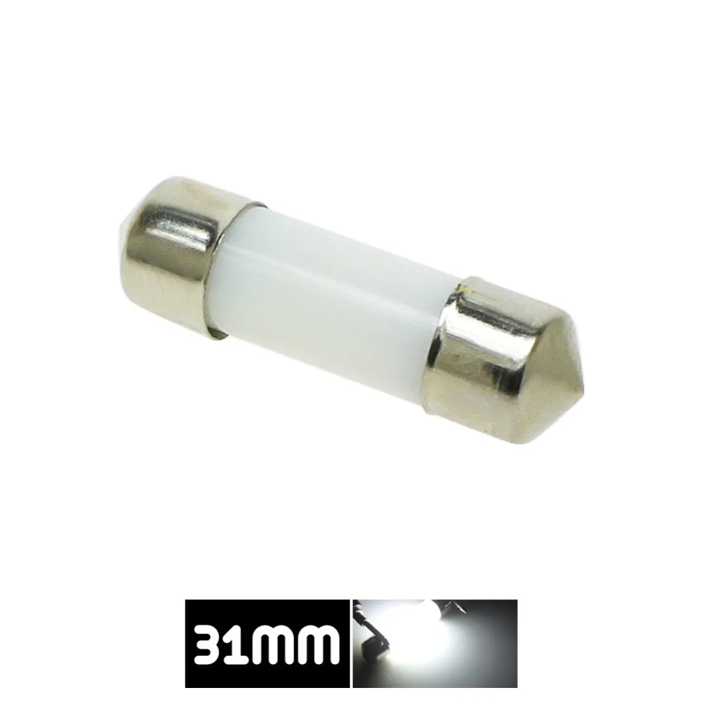 31MM LED White Lights Festoon Dome Map Reading Interior Filiform COB Auto Car Lamp DE3175 DE3022 Bulb DC 12V
31MM LED White Lights Festoon Dome Map Reading Interior Filiform COB Auto Car Lamp DE3175 DE3022 Bulb DC 12V