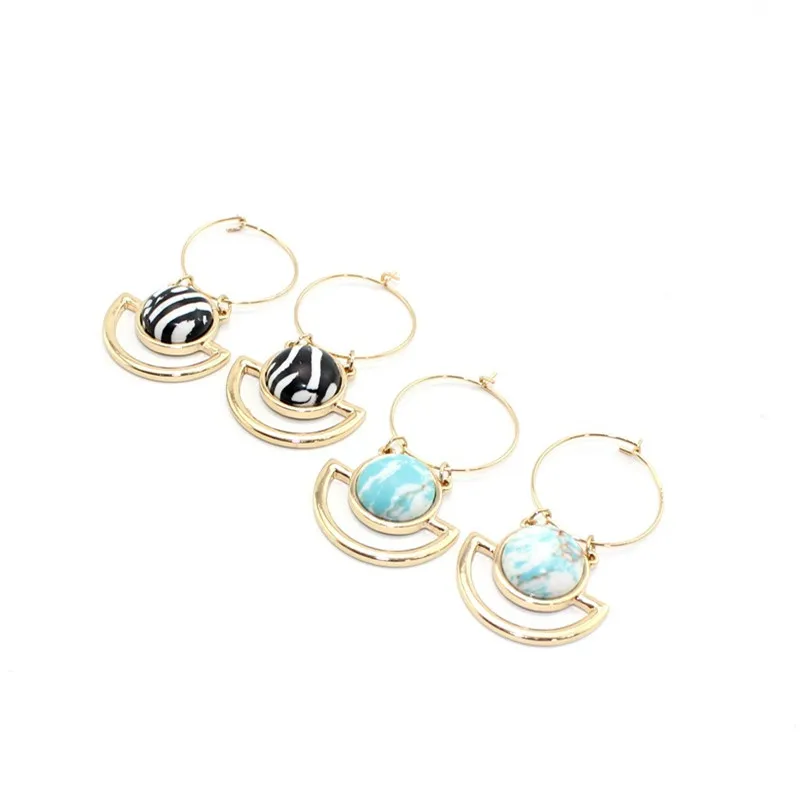 LongWay 2019 Round stone inlaid semi-circular alloy personalized Drop Earrings For Women Crystal Wedding Earrings SER170078
LongWay 2019 Round stone inlaid semi-circular alloy personalized Drop Earrings For Women Crystal Wedding Earrings SER170078