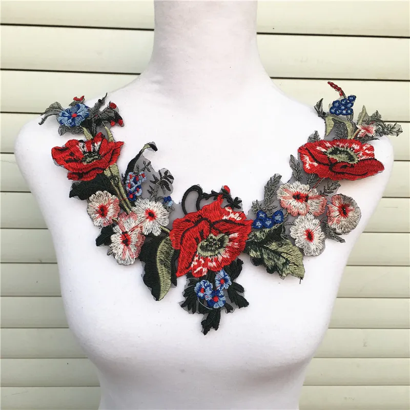 1Pcs New Colorful Craft Collar Flower Venise Floral Embroidered Applique Trim Dicorated Lace Neckline Collar Sewing Accessories
1Pcs New Colorful Craft Collar Flower Venise Floral Embroidered Applique Trim Dicorated Lace Neckline Collar Sewing Accessories