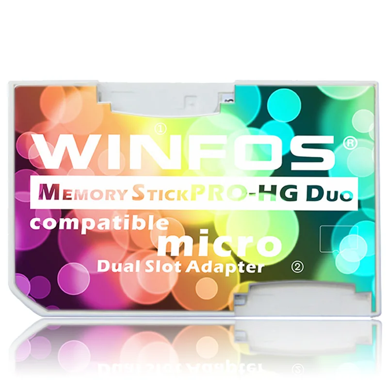 Адаптер с двумя слотами Micro SD TF для карты памяти MS Pro Duo для устройства чтения карт PSP 2 слота
Адаптер с двумя слотами Micro SD TF для карты памяти MS Pro Duo для устройства чтения карт PSP 2 слота