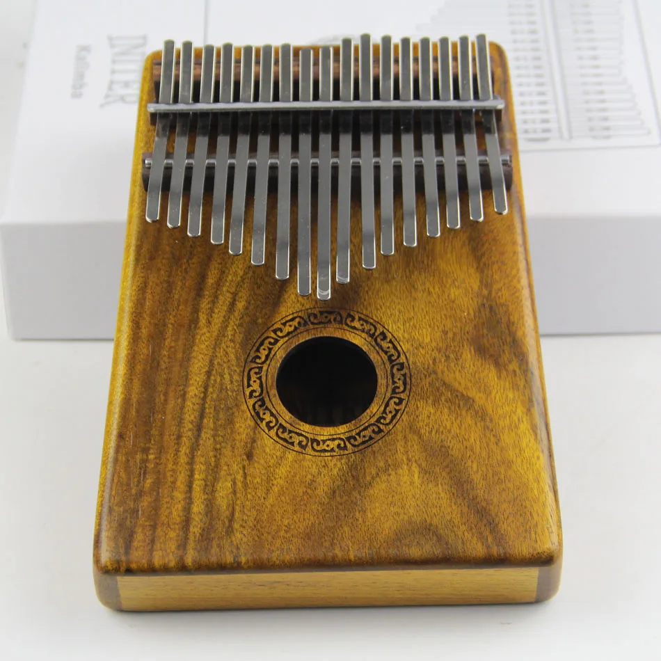 K17K 17 клавиш Kalimba твердый KOA Африканский большой палец пианино перкуссионная