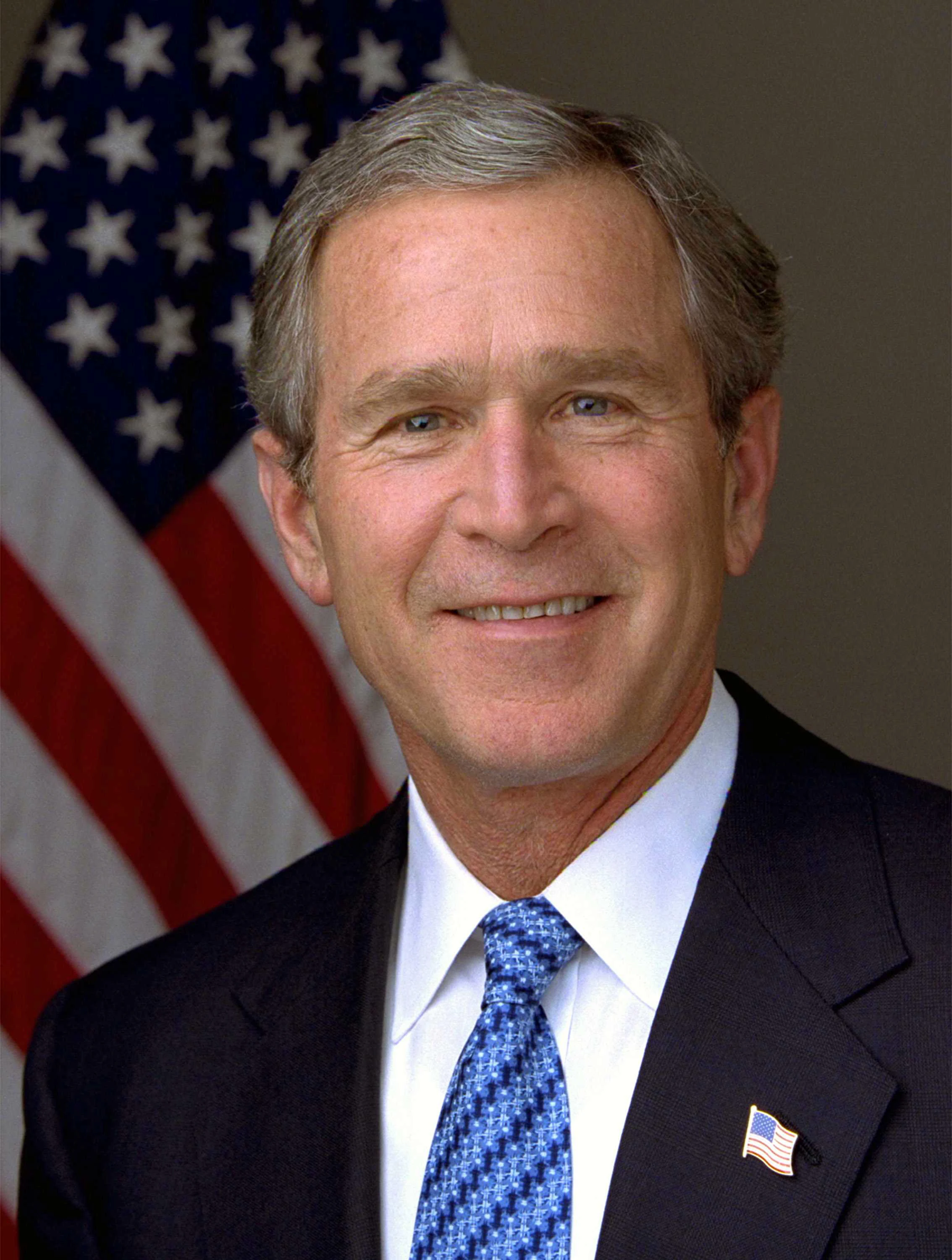 Pop Art George W. Винтажный Классический постер в стиле ретро Президент Америки Буша