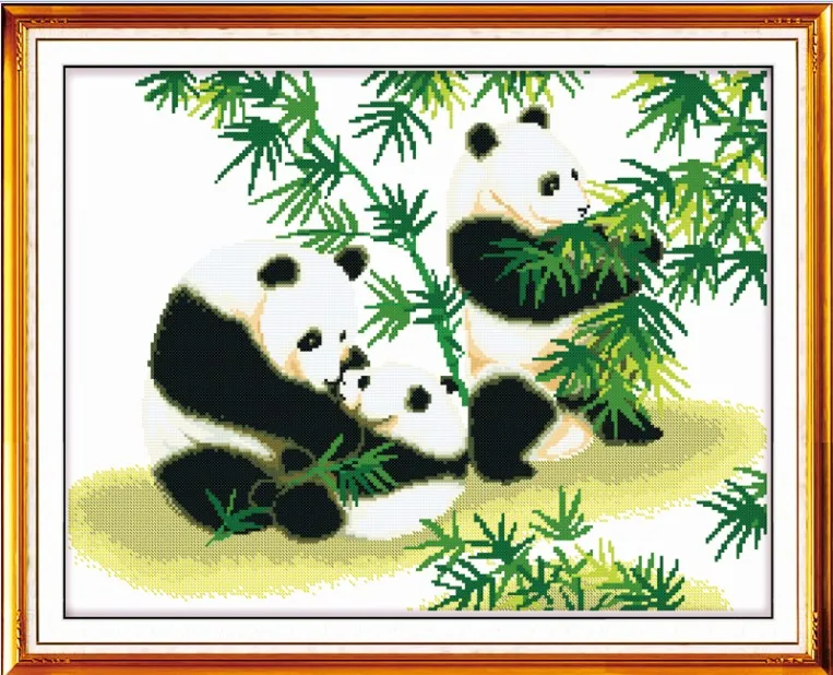 Набор для вышивки крестиком Pandanational, Набор для вышивки крестиком в виде семьи животных, 18 карат, 14 карат, 11 карат, товары для рукоделия
Набор для вышивки крестиком Pandanational, Набор для вышивки крестиком в виде семьи животных, 18 карат, 14 карат, 11 карат, товары для рукоделия