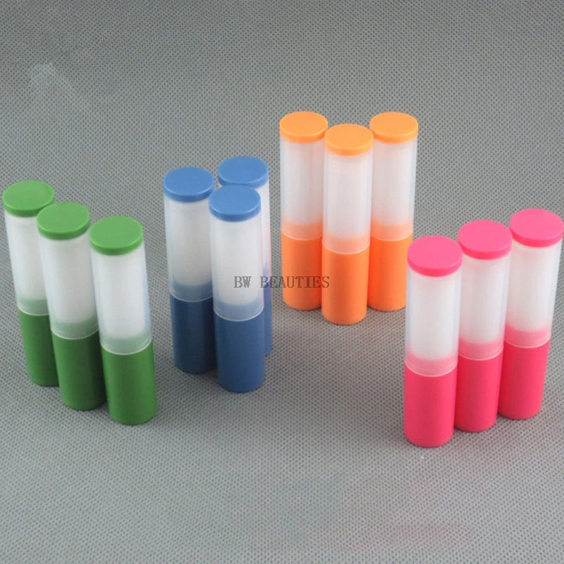

200Pcs/Lot 4G pink lip gloss/color cream tube or lip balm tube or lip stick tube,directly pour no need filling mould