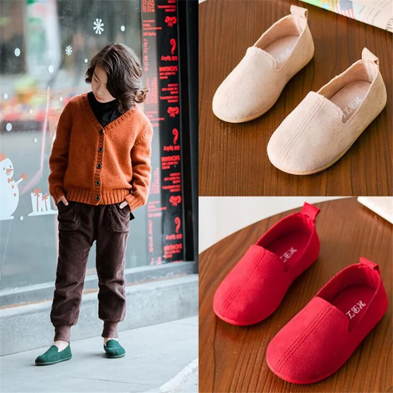 New spring children's shoes solid color Boys girls casual Comfortable Sneakers princess peas shoe girls soft bottom dance shoe
New spring children's shoes solid color Boys girls casual Comfortable Sneakers princess peas shoe girls soft bottom dance shoe