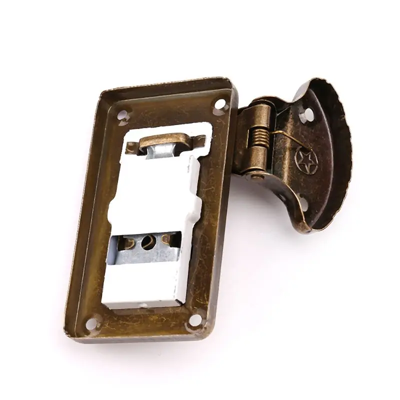 Bronze Tone Leather Suitcase Buckle Box Vintage Metal Lock Antique Toggle Hasp Latch 649E
Bronze Tone Leather Suitcase Buckle Box Vintage Metal Lock Antique Toggle Hasp Latch 649E