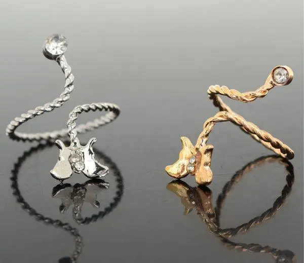 Wholesale 48X New Fashion Korean Rhinestone Starfish Butterfly Flower Spiral Opening Midi Finger nail Rings Jewelry
Wholesale 48X New Fashion Korean Rhinestone Starfish Butterfly Flower Spiral Opening Midi Finger nail Rings Jewelry