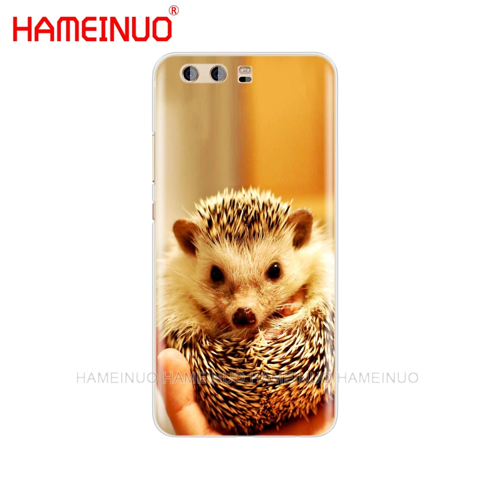 HAMEINUO чехол для телефона с изображением Милого Животного Ежика huawei Ascend P7 P8 P9 P10 P20