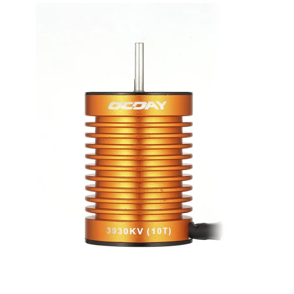 Мотор 1:10 9T 4370KV 10T 3930KV 4P Бессенсорный бесколлекторный мотор с ЧПУ для автомобиля 1/10 RC
Мотор 1:10 9T 4370KV 10T 3930KV 4P Бессенсорный бесколлекторный мотор с ЧПУ для автомобиля 1/10 RC