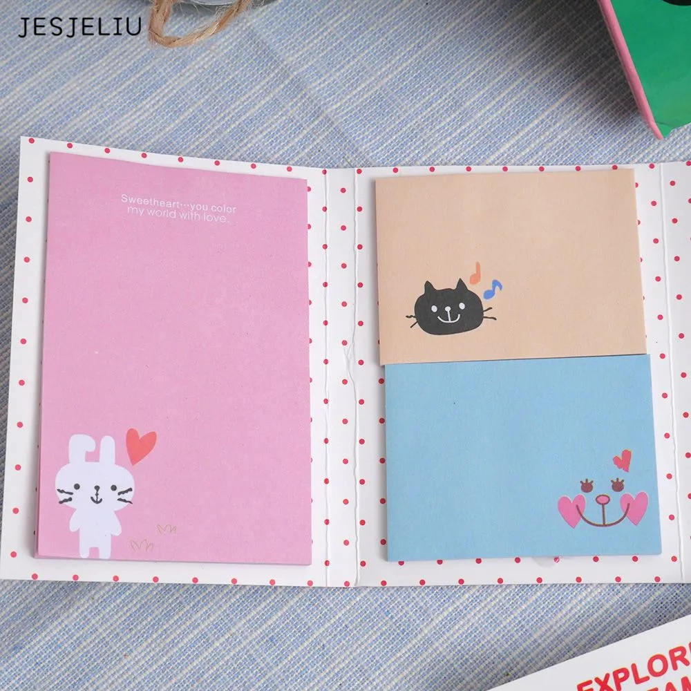 Animal Cat Bear Cute Kawaii Sticky Notes Memo Pad School Supplies Planner Stickers Paper Bookmarks Korean Stationery
Animal Cat Bear Cute Kawaii Sticky Notes Memo Pad School Supplies Planner Stickers Paper Bookmarks Korean Stationery