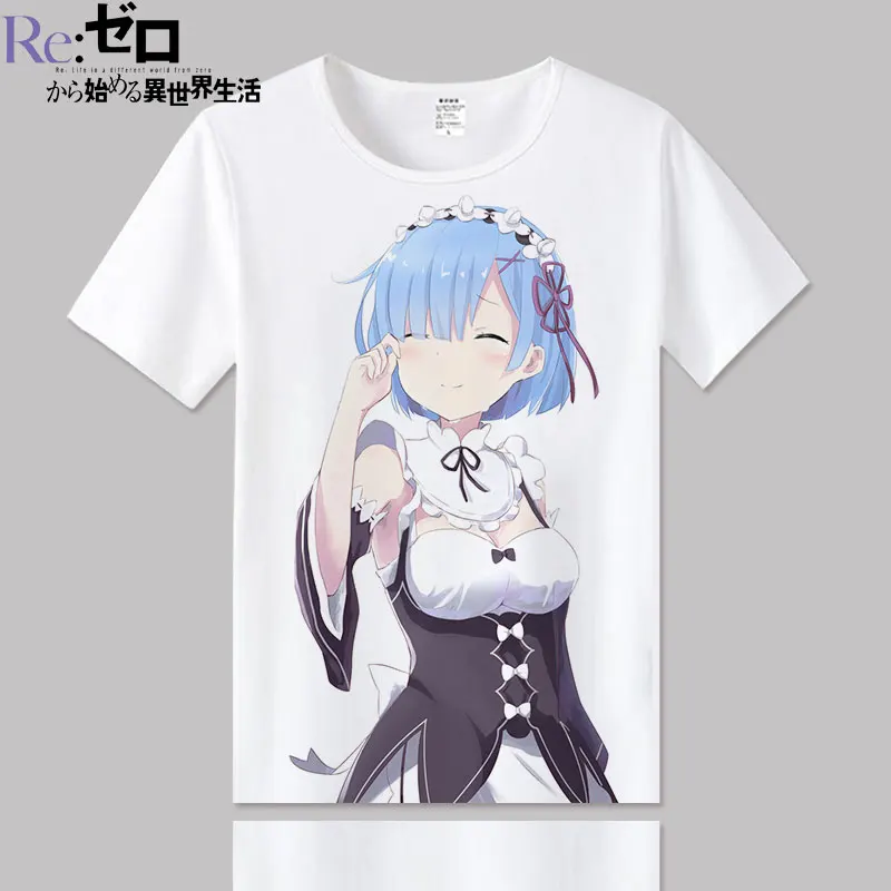 New Re:Zero kara Hajimeru Isekai Seikatsu Emilia Cotton T-shirts for Women T Shirt O Neck Short Sleeve Summer Clothes Top Tees
New Re:Zero kara Hajimeru Isekai Seikatsu Emilia Cotton T-shirts for Women T Shirt O Neck Short Sleeve Summer Clothes Top Tees