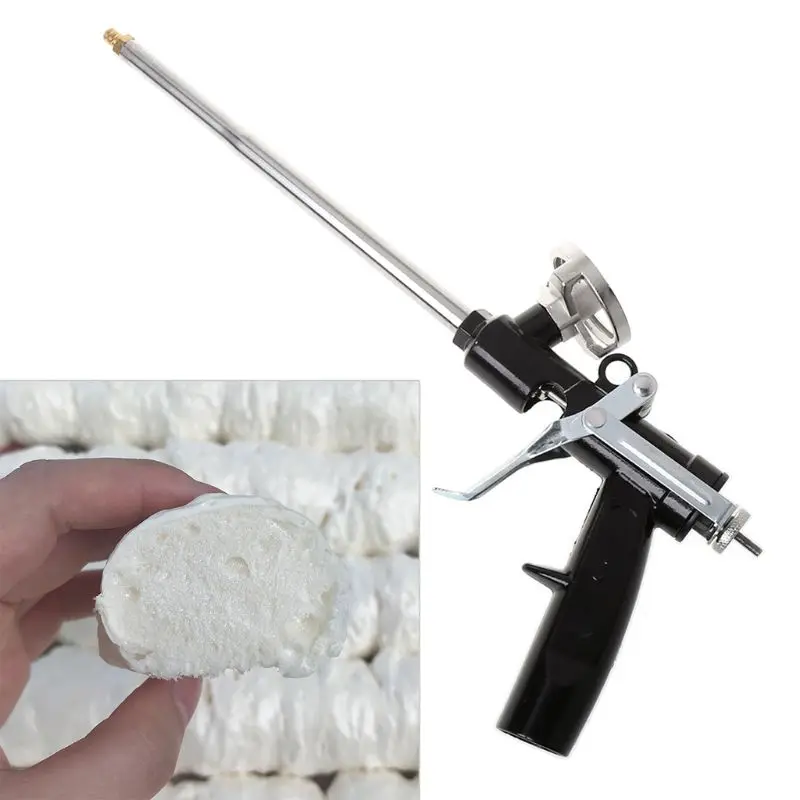 340mm Professional Plastic Metal Polyurethane Manual Foam Expanding Spray Gun For Glass Sealant
340mm Professional Plastic Metal Polyurethane Manual Foam Expanding Spray Gun For Glass Sealant