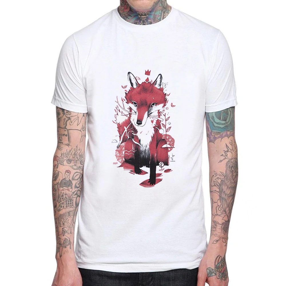 Mens T Shirts 2019 Fashion Fox Print T-shirt Men 100% Cotton Harajuku Funny Tee Shirt Hipster Summer Men Short Sleeve Tshirt
Mens T Shirts 2019 Fashion Fox Print T-shirt Men 100% Cotton Harajuku Funny Tee Shirt Hipster Summer Men Short Sleeve Tshirt
