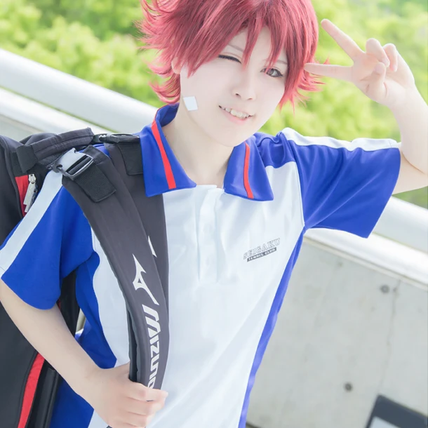 Prince of Tenni Cos Ryoma Echizen Cosplay Cartoon Anime Man Woman Halloween Daily sportswear Cosplay Costume
Prince of Tenni Cos Ryoma Echizen Cosplay Cartoon Anime Man Woman Halloween Daily sportswear Cosplay Costume