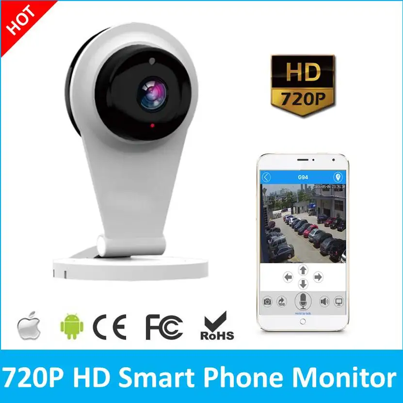 720 P HD Smart Ip Камера Беспроводной видеонаблюдения Системы Wi-Fi домофон Смарт-камера