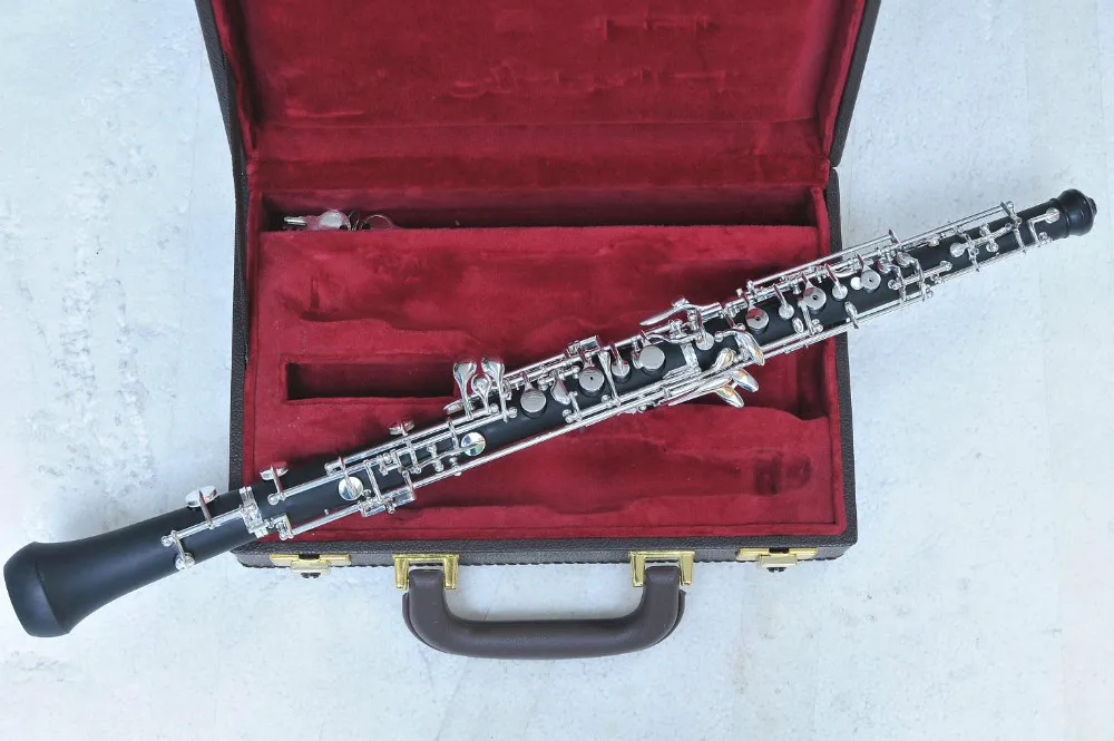 Composite Oboe Semi Auto Full auto silver plated keys with case Wood wind Musical instruments professional
Composite Oboe Semi Auto Full auto silver plated keys with case Wood wind Musical instruments professional