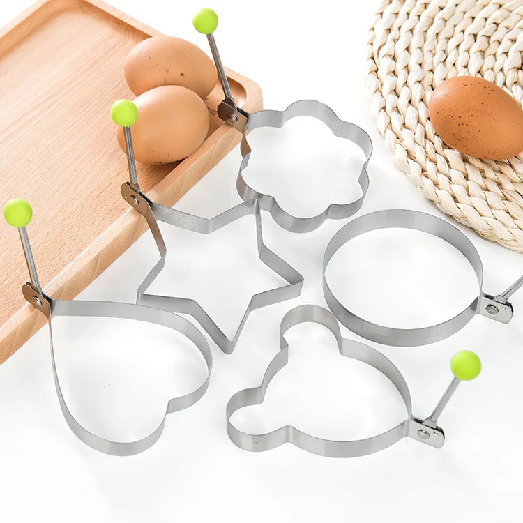 5 pc New Hot Popular Fried Egg Pancake 5 Shapes Stainless Steel Shaper Mould Mold Kitchen Rings Heart Star Egg Easy Made Tool
5 pc New Hot Popular Fried Egg Pancake 5 Shapes Stainless Steel Shaper Mould Mold Kitchen Rings Heart Star Egg Easy Made Tool