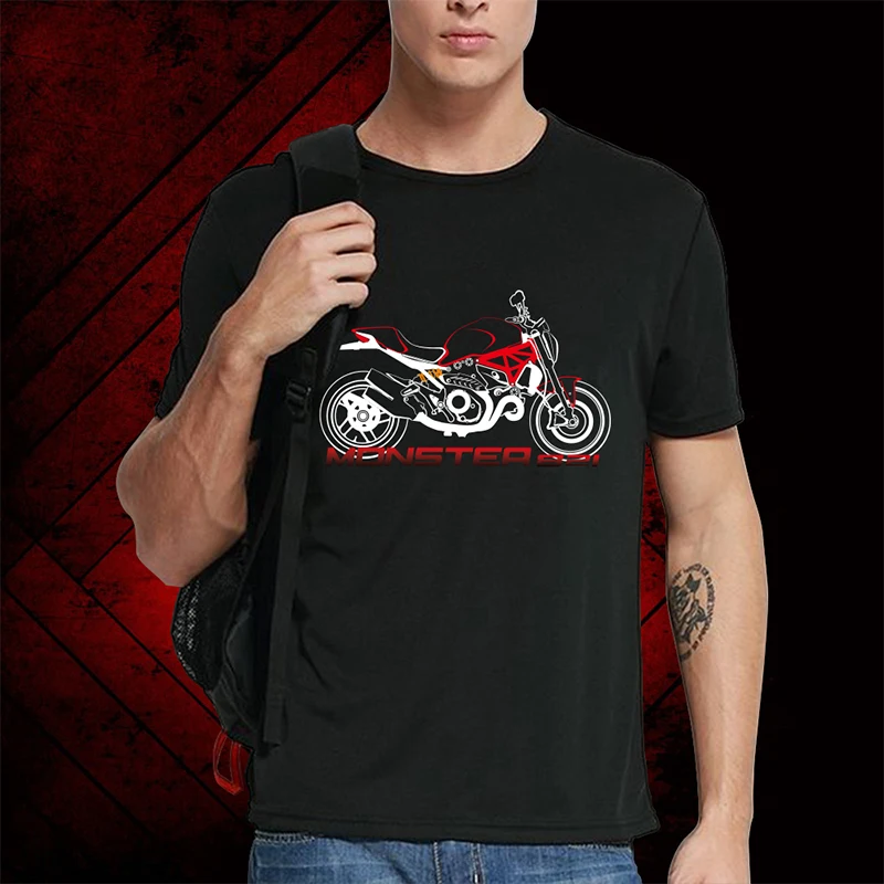 KODASKIN мотоциклетная футболка футболки мужские Топы И Футболки для Ducati Monster