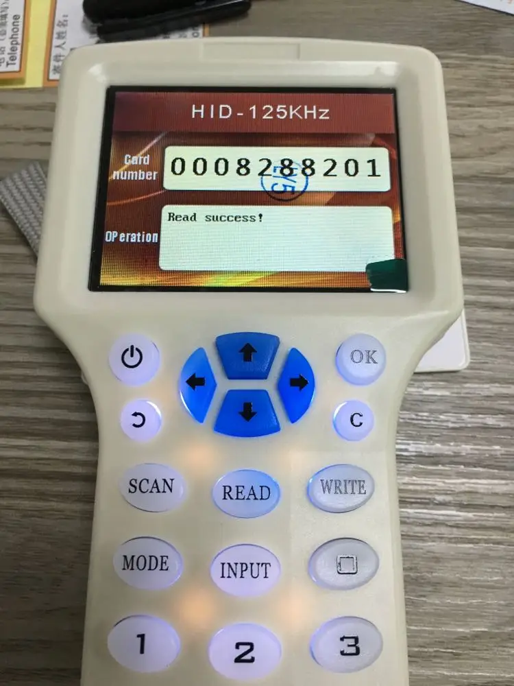 10 Частота RFID карты программист Копир Дубликатор duplo и H-ID Cloner + 5 шт. 125 кГц T5577 EM4305