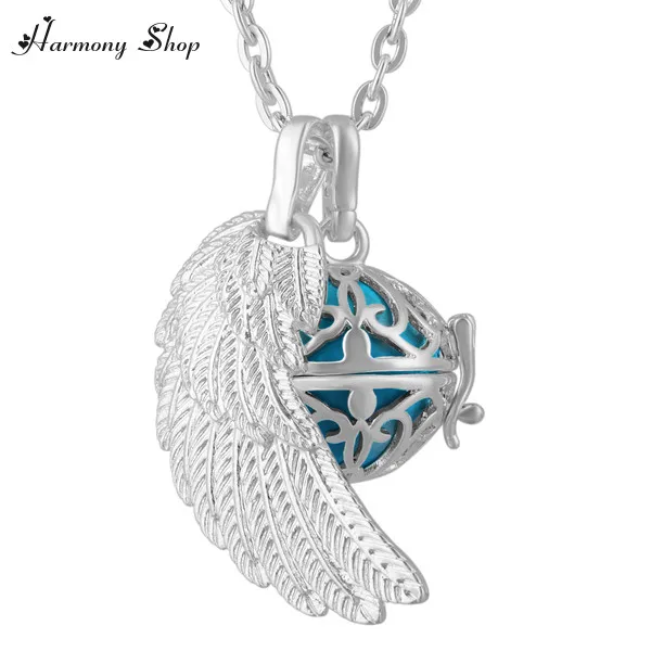 Angel Wing Eudora Harmony Ball Floating Locket Pendant & Necklace Jingle Bell Makes Angel Caller Music Jewelry Christmas Gift
Angel Wing Eudora Harmony Ball Floating Locket Pendant & Necklace Jingle Bell Makes Angel Caller Music Jewelry Christmas Gift