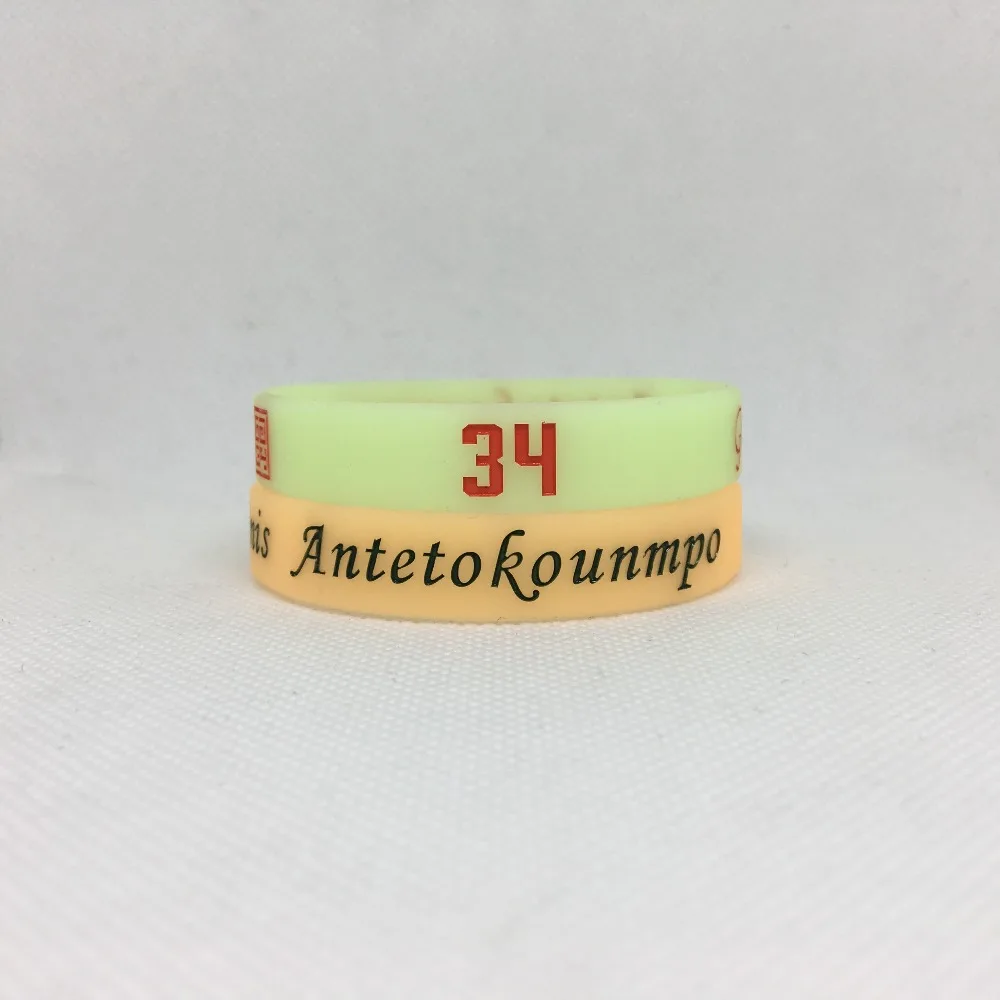 Giannis Antetokounmpo силиконовый браслет резиновый Баскетбол Бег Спорт | Украшения и
