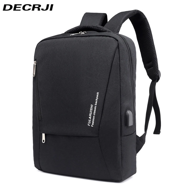 DECRJI Business Men USB Charing Backpack Multifunction Laptop Backpack High Quality School Bags For Teenagers Escolar Mochila
DECRJI Business Men USB Charing Backpack Multifunction Laptop Backpack High Quality School Bags For Teenagers Escolar Mochila