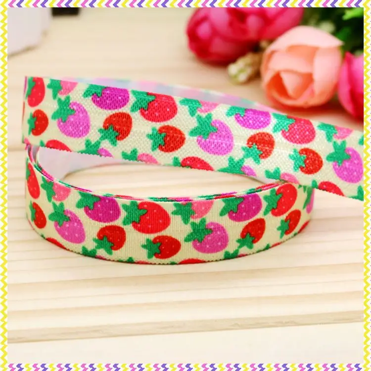 5/8'' Free shipping Fold Elastic FOE strawberry printed headband headwear hairband diy decoration wholesale OEM P4449
5/8'' Free shipping Fold Elastic FOE strawberry printed headband headwear hairband diy decoration wholesale OEM P4449