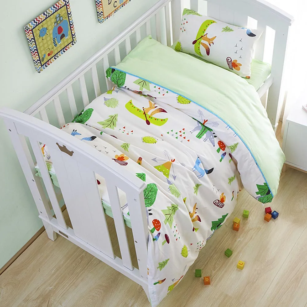 3 pcs set Baby Bedding Set Including Duvet Cover Pillowcase Bed Sheet Pure Cotton Baby Linen Baby Crib Set For Both Girl and Boy
3 pcs set Baby Bedding Set Including Duvet Cover Pillowcase Bed Sheet Pure Cotton Baby Linen Baby Crib Set For Both Girl and Boy