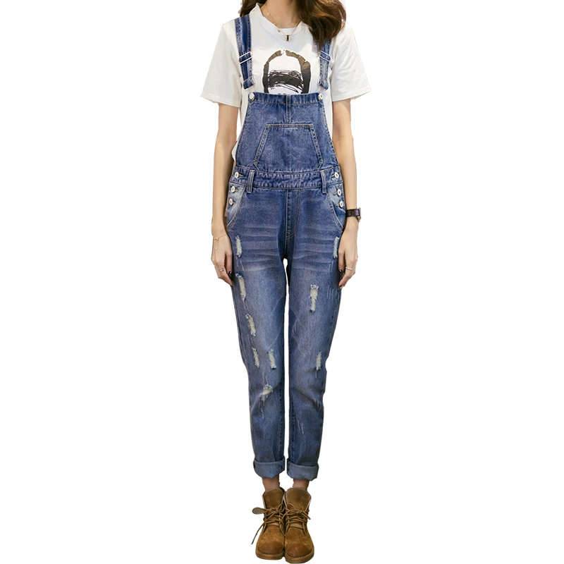 Jvzkass 2018 new denim female spring new Korean version of the loose feet nine long students thin sling Siamese jeans Z150
Jvzkass 2018 new denim female spring new Korean version of the loose feet nine long students thin sling Siamese jeans Z150