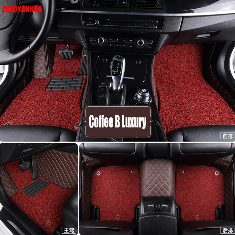 "ZHAOYANHUA Car floor mats for BMW 6 series E63 E64 F06 F12 F13 630i 630Ci 640i 645ci 650i 636D 640d 6D car styling carpet liner
"ZHAOYANHUA Car floor mats for BMW 6 series E63 E64 F06 F12 F13 630i 630Ci 640i 645ci 650i 636D 640d 6D car styling carpet liner