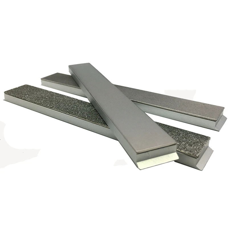 Knife Diamond whetstone for edge Ruixin Pro sharpener whetstone - Aluminum alloy base (smooth, weight 75g)
Knife Diamond whetstone for edge Ruixin Pro sharpener whetstone - Aluminum alloy base (smooth, weight 75g)