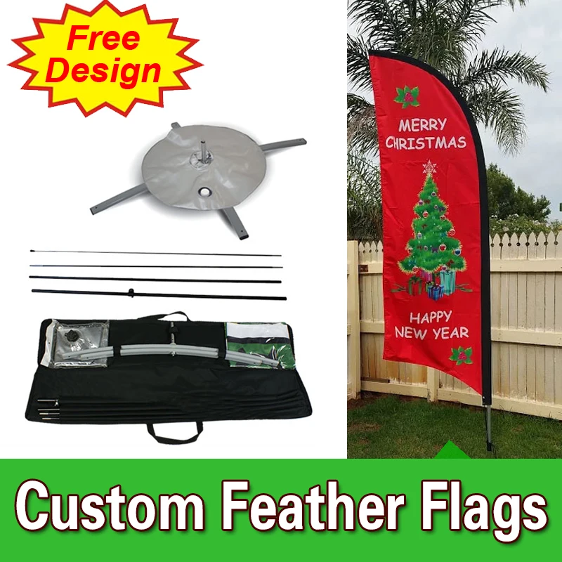 Free Design Free Shipping Double Sided Cross Base Feather Flag Competitive Branded Flags Bow Banner Promotional Sail Flags
Free Design Free Shipping Double Sided Cross Base Feather Flag Competitive Branded Flags Bow Banner Promotional Sail Flags
