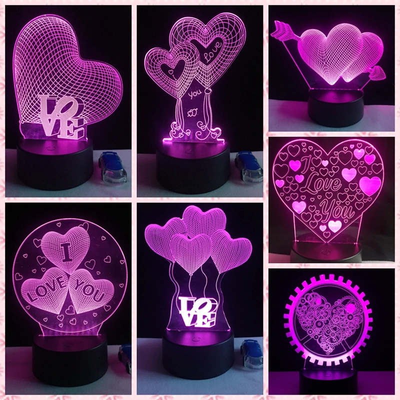 I LOVE YOU Sweet Lover Heart Balloon 3D LED USB Lamp Romantic Decorative Colorful Night Light Girlfriend Gift Mother's Day
I LOVE YOU Sweet Lover Heart Balloon 3D LED USB Lamp Romantic Decorative Colorful Night Light Girlfriend Gift Mother's Day