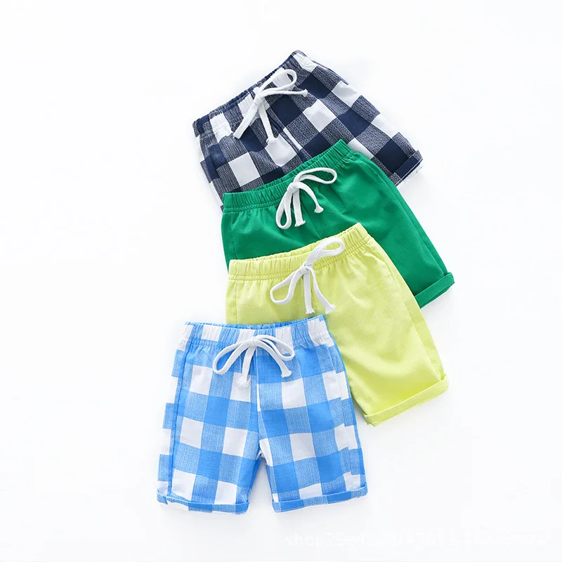 Baby Shorts Summer 2019 New Baby Boys Girls Slub Cotton Shorts Pants Baby Korean Kids Five-cent Pants Plaid Casual Pants 2-8T
Baby Shorts Summer 2019 New Baby Boys Girls Slub Cotton Shorts Pants Baby Korean Kids Five-cent Pants Plaid Casual Pants 2-8T
