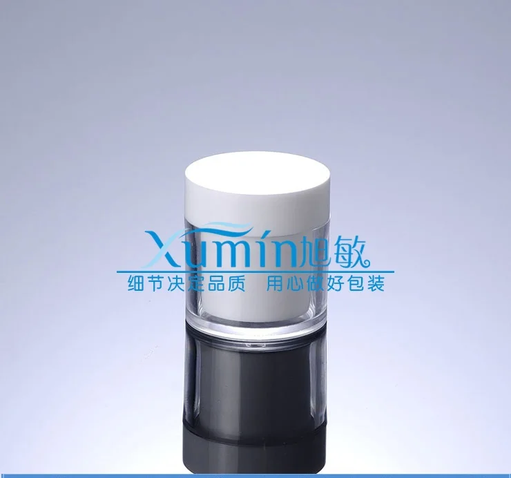 50ml white PS jar, Pill Container Plastic Medicine Box with White Cover,double wall, 50g cream Jar Food Grade Material PET Jar
50ml white PS jar, Pill Container Plastic Medicine Box with White Cover,double wall, 50g cream Jar Food Grade Material PET Jar