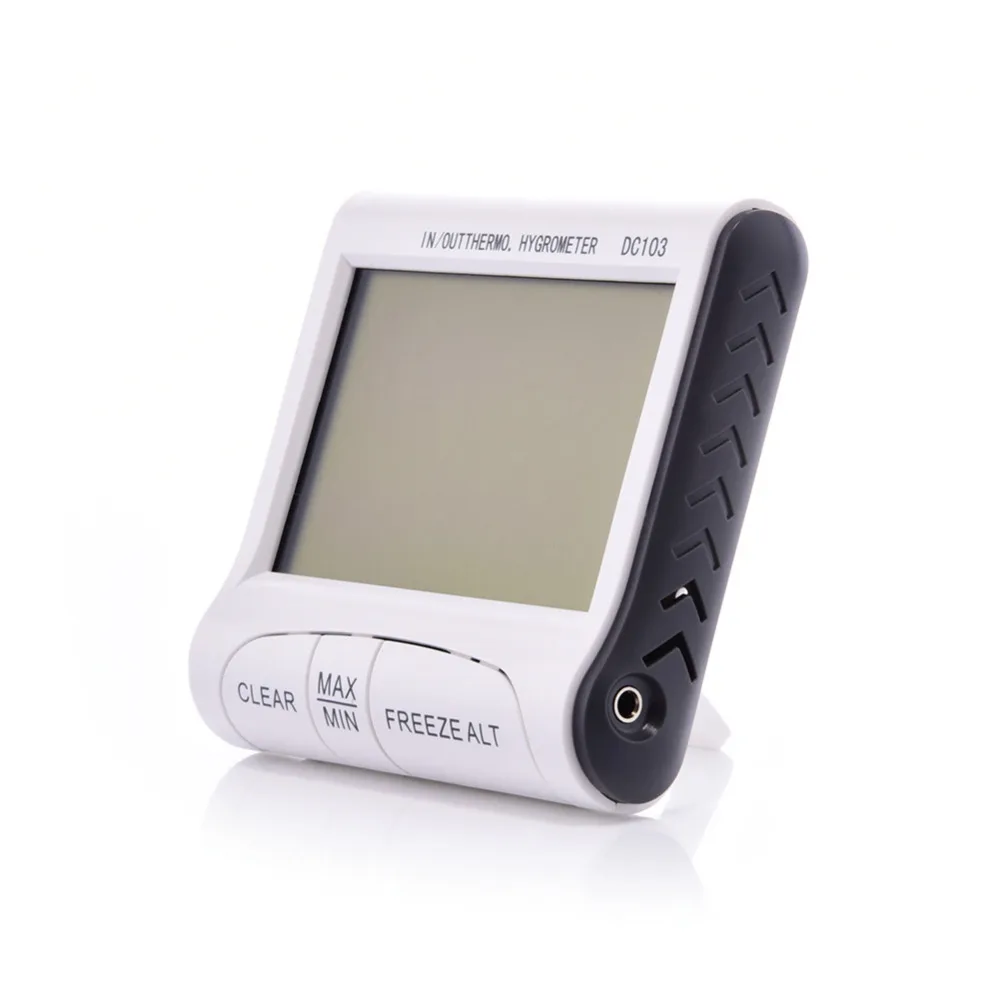 Weather Station Household Indoor and Outdoor Use Temperature Humidity Meter Display Thermometer Hygrometer DC103|thermometer hygrometer|humidity