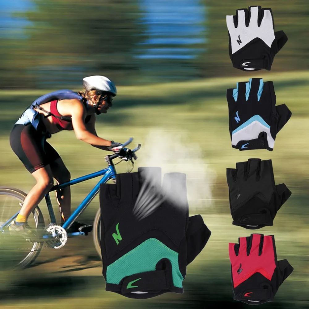 Горячие виброустойчивый Гонки перчатки летние велосипедные велосипед MTB