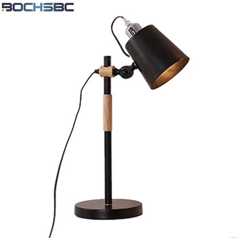 BOCHSBC Adjustable Design Iron Lampshade Table Lamp for Bedroom Villa Living Room Wooden Handshake Iron Base Lights Art Lampara
BOCHSBC Adjustable Design Iron Lampshade Table Lamp for Bedroom Villa Living Room Wooden Handshake Iron Base Lights Art Lampara