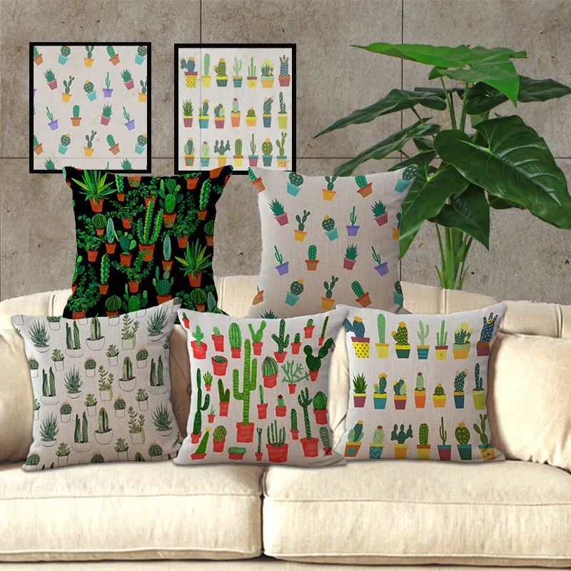 Wholesale 1 piece Cartoon cactus Pattern Seat pillow cover pillowcase Decorative Home Chair Throw Pillows Case 45*45cm P1013
Wholesale 1 piece Cartoon cactus Pattern Seat pillow cover pillowcase Decorative Home Chair Throw Pillows Case 45*45cm P1013