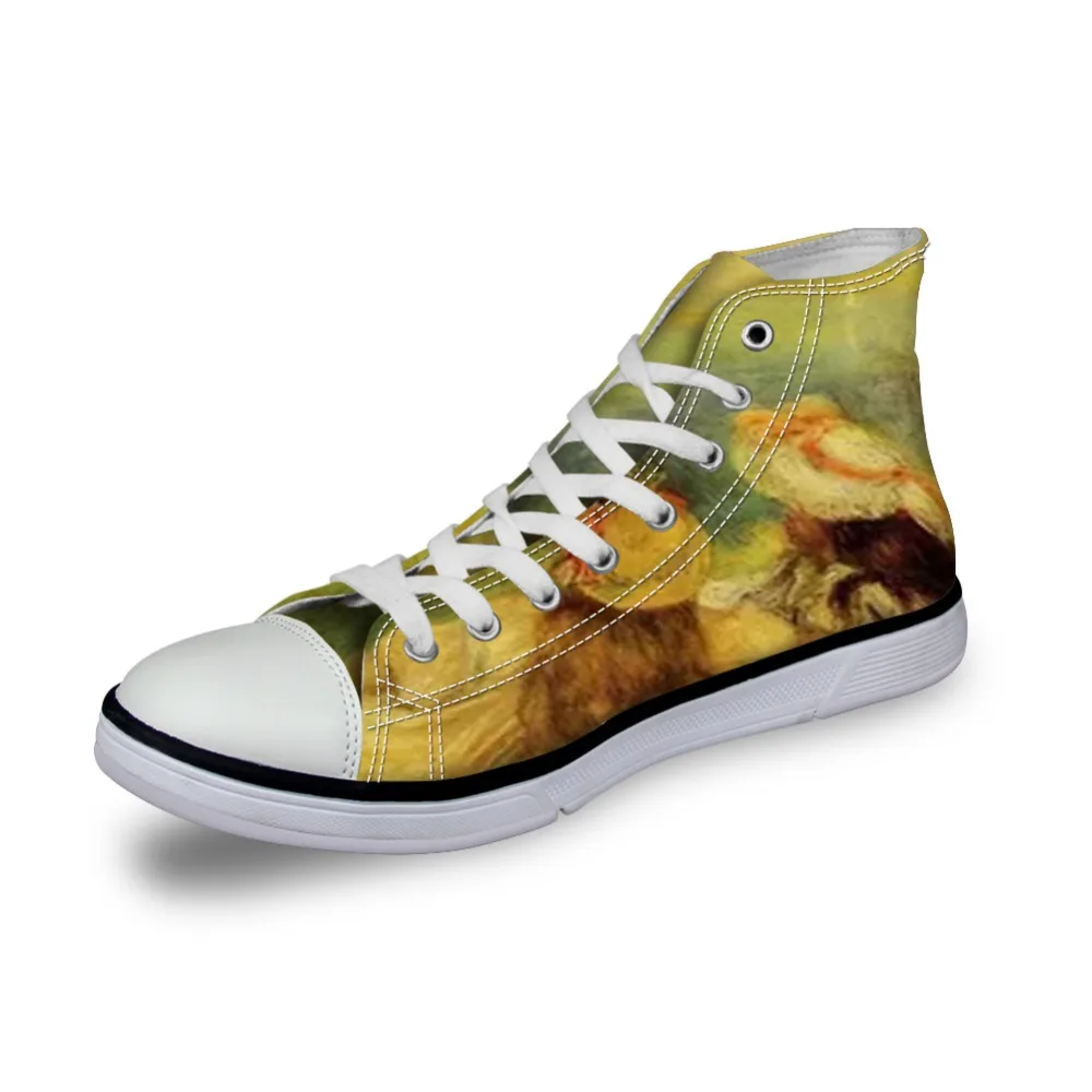 2021 Painting Print High Top Canvas Shoes For Women Lace Up Flats Vulcanized Shoes Leisure Soft Shoe Lady Fashion Summer Walking
2021 Painting Print High Top Canvas Shoes For Women Lace Up Flats Vulcanized Shoes Leisure Soft Shoe Lady Fashion Summer Walking