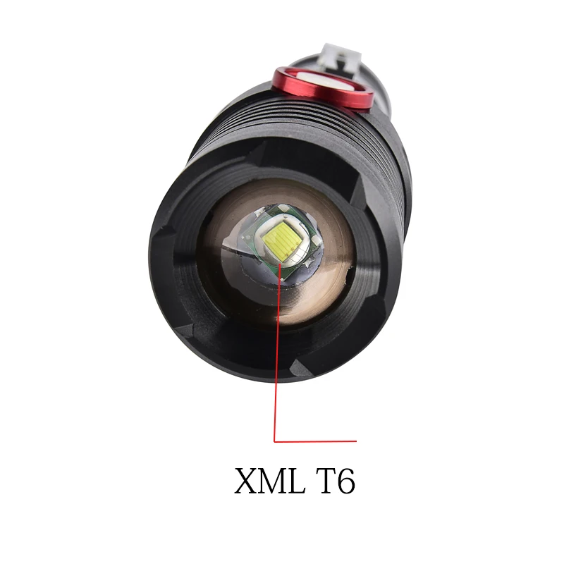 USB светодиодный фонарик x900 перезаряжаемый 18650 масштабируемый тактический фонарь