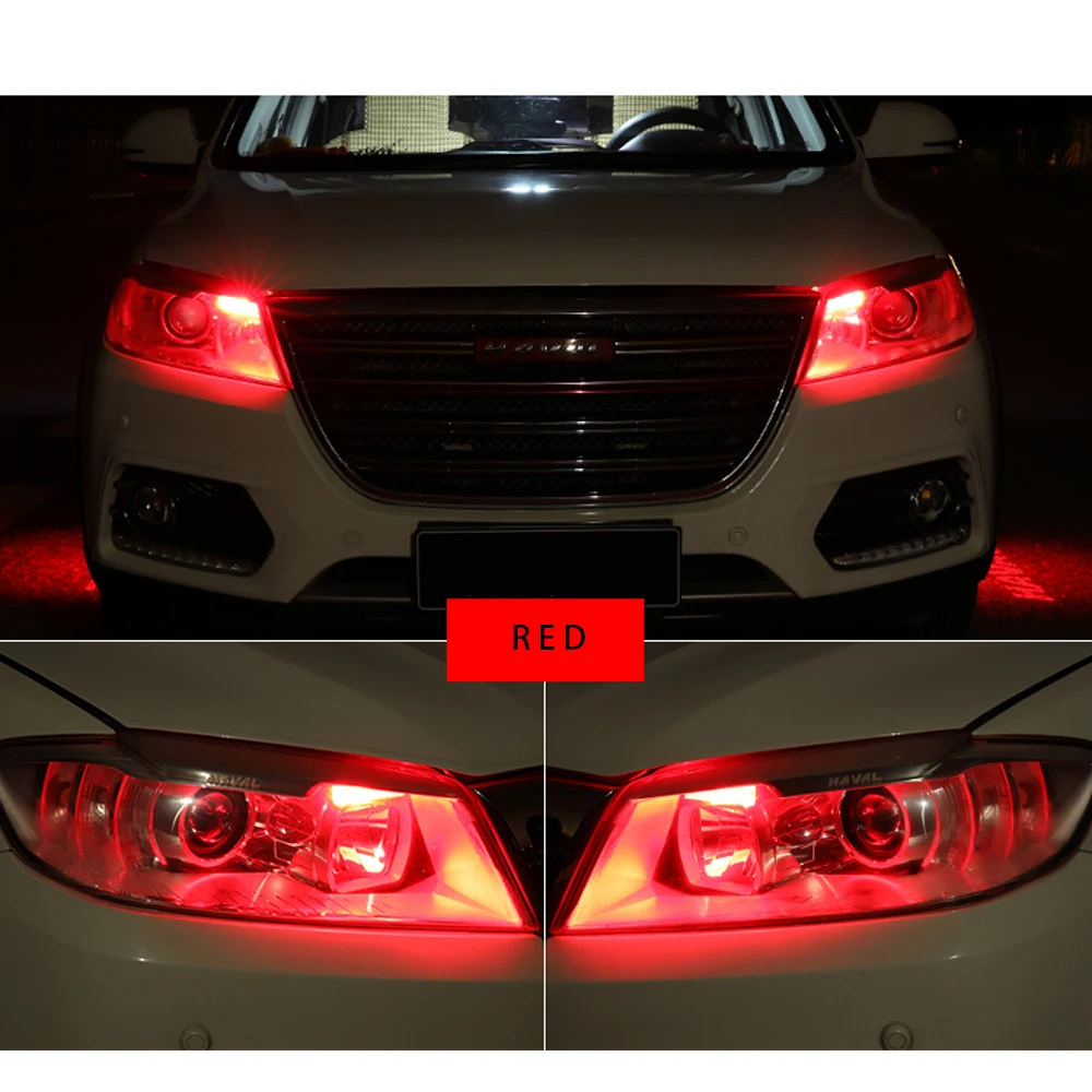 100 шт. T10 4014 24LED W5W автомобильный боковой клинообразный светильник задний для