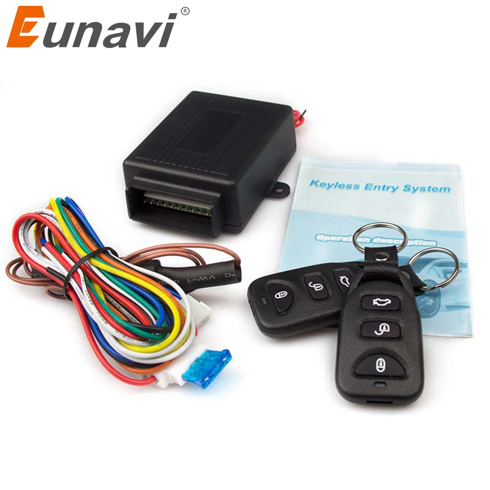 Eunavi 12V New Universal Car Auto Remote Central Kit Door Lock Locking Vehicle Keyless Entry System hot selling
Eunavi 12V New Universal Car Auto Remote Central Kit Door Lock Locking Vehicle Keyless Entry System hot selling