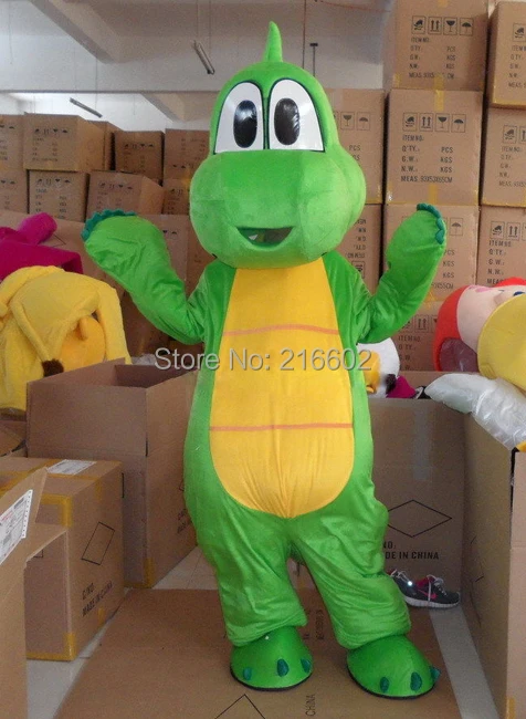 cosplay costumes Professional Green Dinosaur Super Mascot Costume Free Shipping
cosplay costumes Professional Green Dinosaur Super Mascot Costume Free Shipping