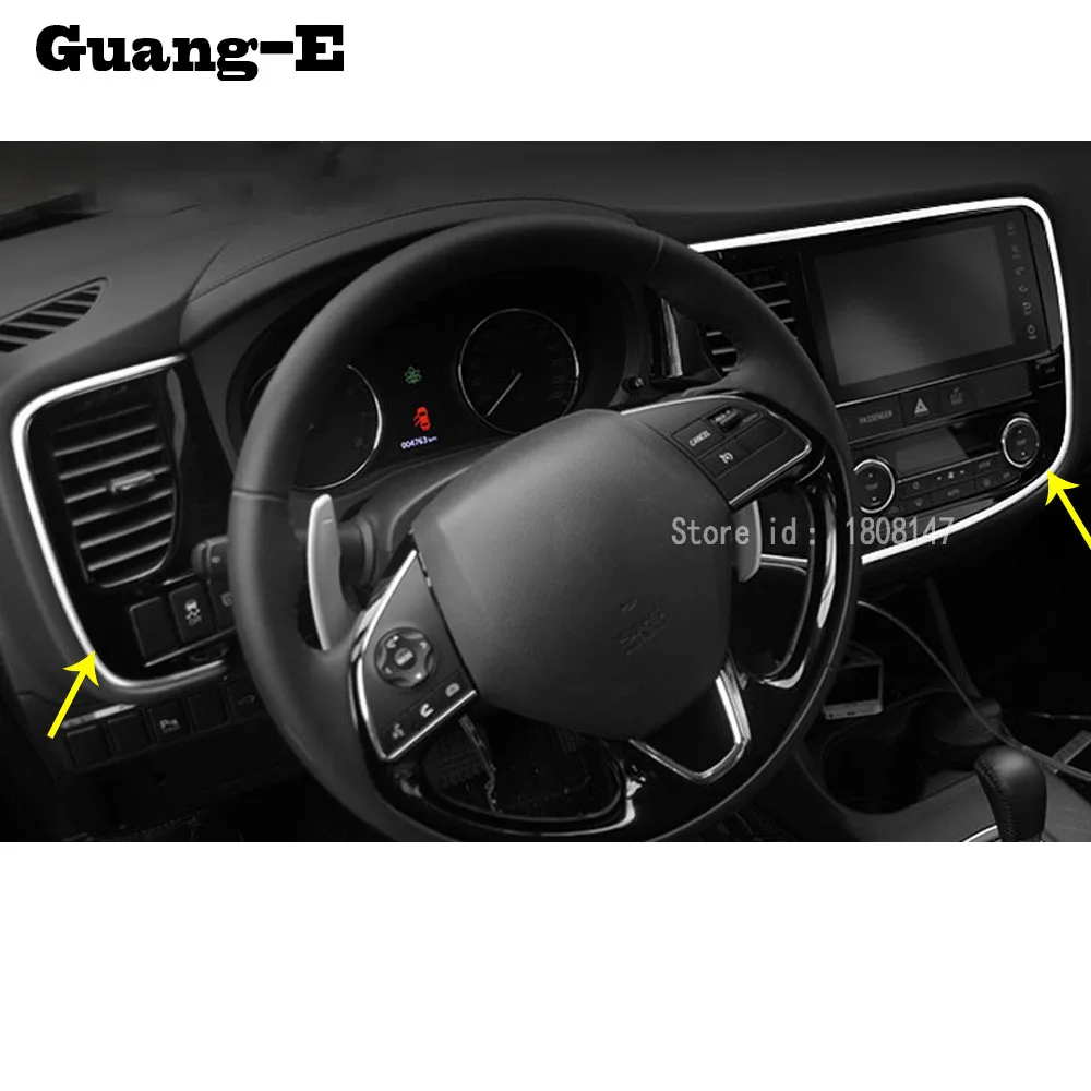 Car Sticker Air Conditioning Instruction Cover Inner Trim Middle Switch Outlet 2pcs For Mitsubishi Outlander 2016 2017 2018
Car Sticker Air Conditioning Instruction Cover Inner Trim Middle Switch Outlet 2pcs For Mitsubishi Outlander 2016 2017 2018