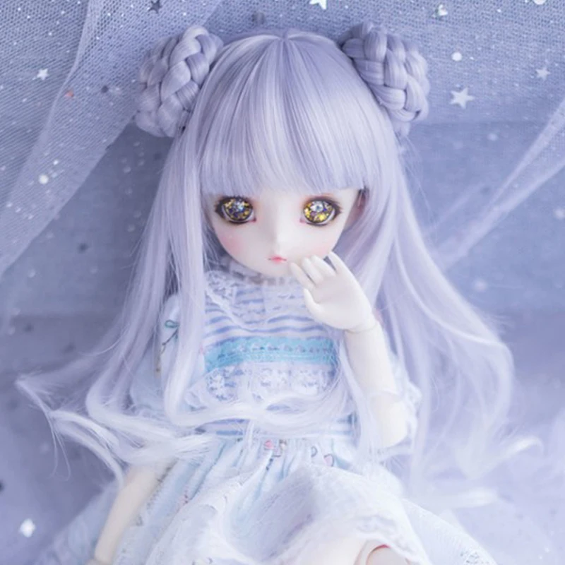 BJD кукольный парик для 1/3 1/4 1/6 1/8 bjd куклы Bjd lcute косичка волос sd кукол|Куклы| |