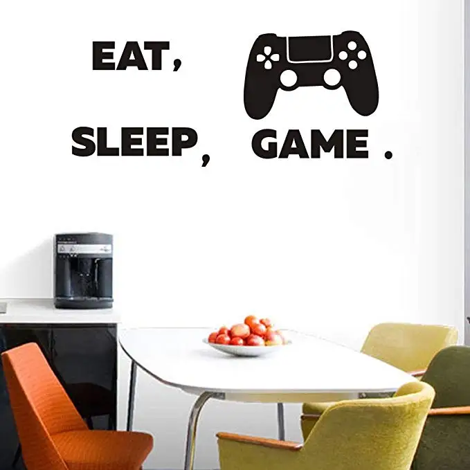 Eat Sleep Game Wallpaper Children's Gift Nursery Boys'Rooms Vinyl Wallpaper Home Decoration Sticker
Eat Sleep Game Wallpaper Children's Gift Nursery Boys'Rooms Vinyl Wallpaper Home Decoration Sticker