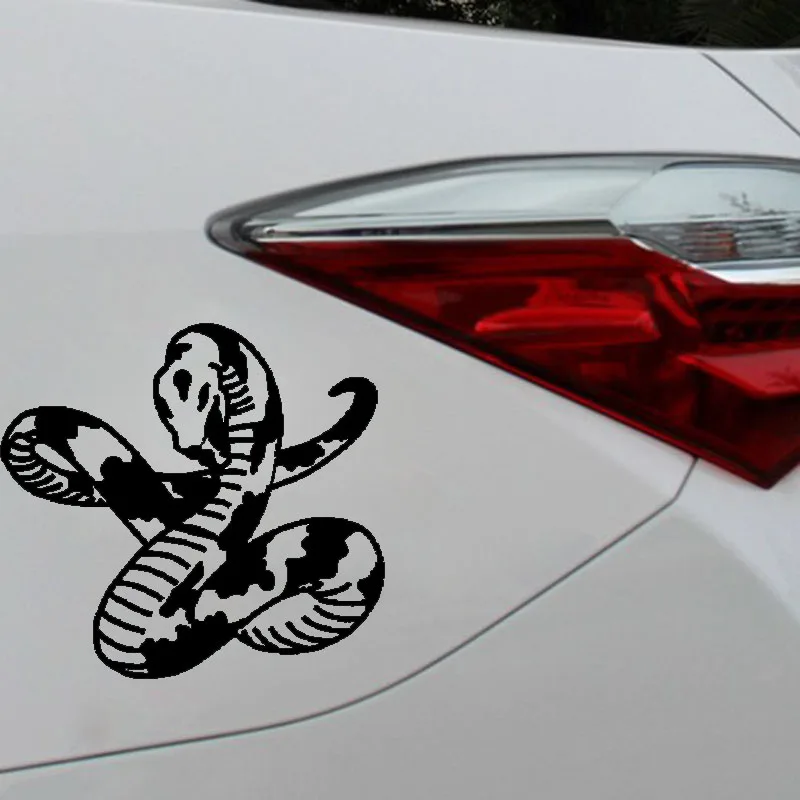 YJZT 14CM*12.8CM Snake Head Cool Artistic Vinyl Decal Interesting Car Sticker Black/Silver C19-1020
YJZT 14CM*12.8CM Snake Head Cool Artistic Vinyl Decal Interesting Car Sticker Black/Silver C19-1020