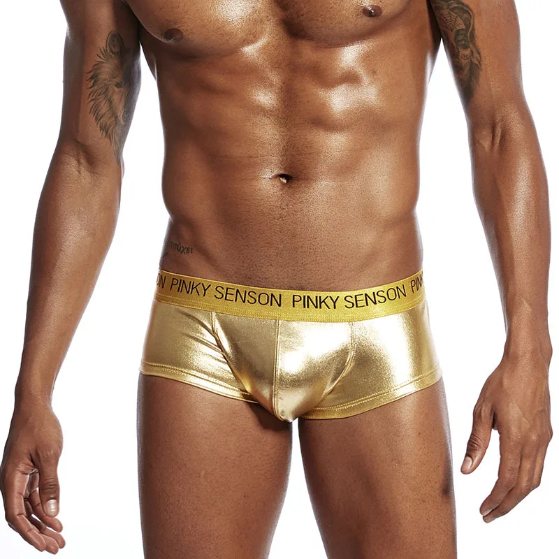 Snake Skin Leather Sexy Mens Underwear Boxers Brand Open Front Crotchless Boxer Shorts Men U Convex Low Waist Male Underpants
Snake Skin Leather Sexy Mens Underwear Boxers Brand Open Front Crotchless Boxer Shorts Men U Convex Low Waist Male Underpants