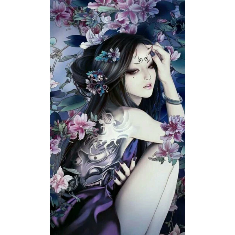 Full Square Drill 5D DIY Diamond Painting "Japanese geisha" Embroidery Cross Stitch Mosaic Home Decor Gift Y2459
Full Square Drill 5D DIY Diamond Painting "Japanese geisha" Embroidery Cross Stitch Mosaic Home Decor Gift Y2459
